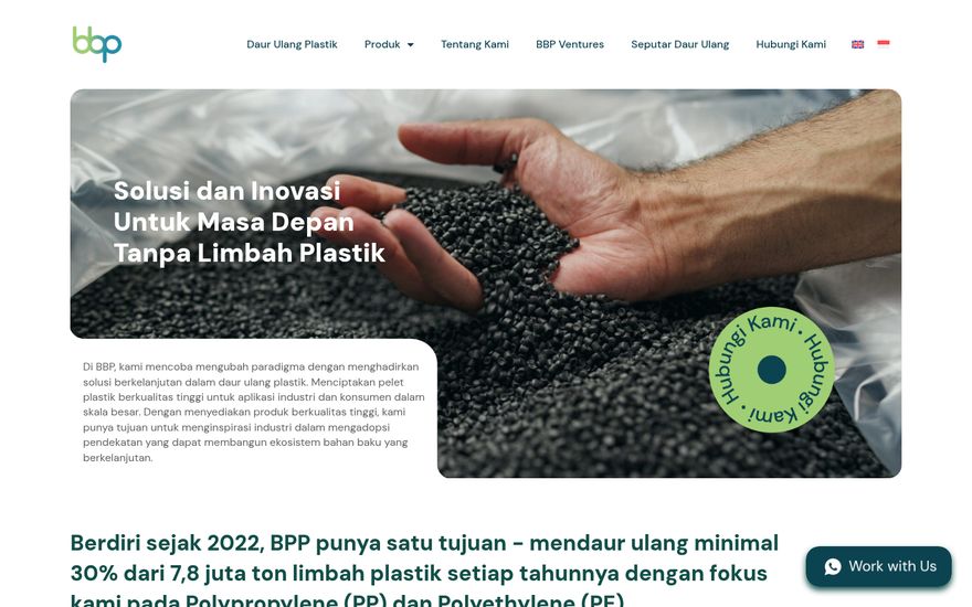 Bumi Baru Plastik website