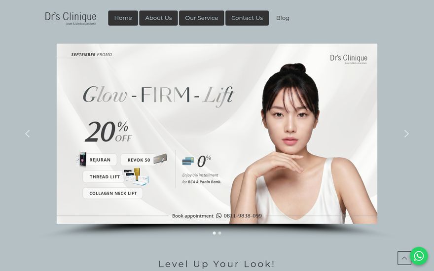 Dr's Clinique Sunter website