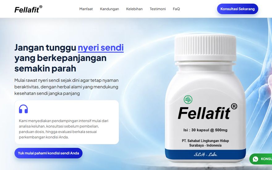 Fellafit website
