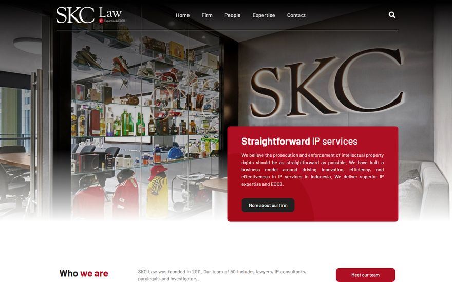 SKC Law website